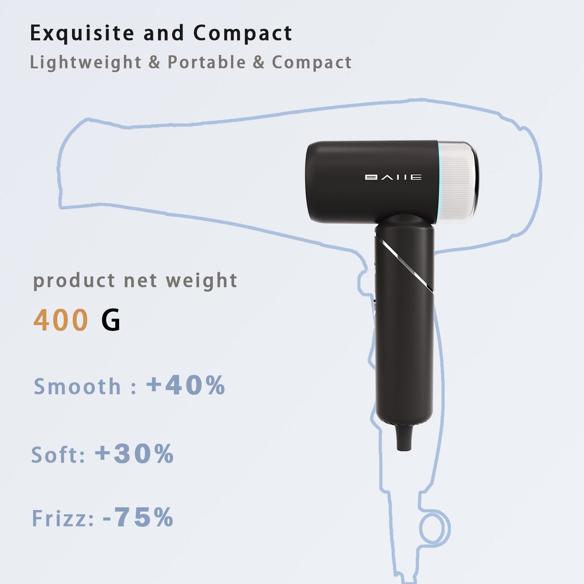 BL-1109-Travel Hair Dryer Manufacturer - D
