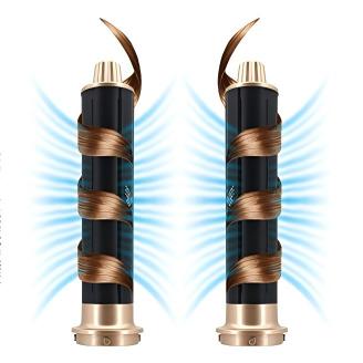 Airflow hair styling tool shown creating styled curls