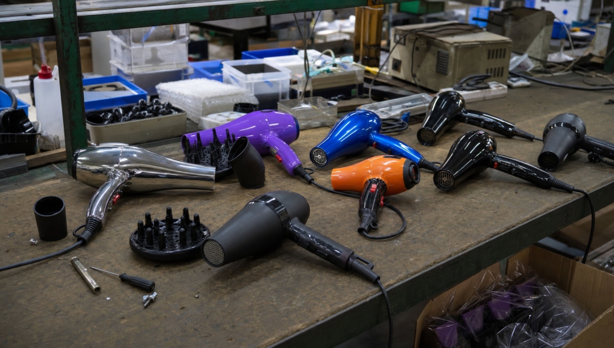 Hair Dryer Sample Process - Export